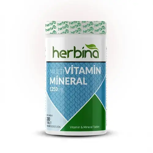 Herbina Multivitamin Mineral ürün ambalajı
