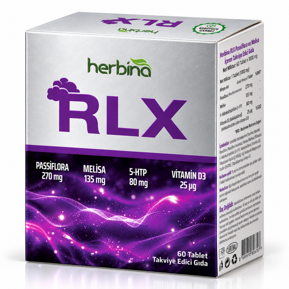 RLX Passiflora ve Melisa Ekstresi