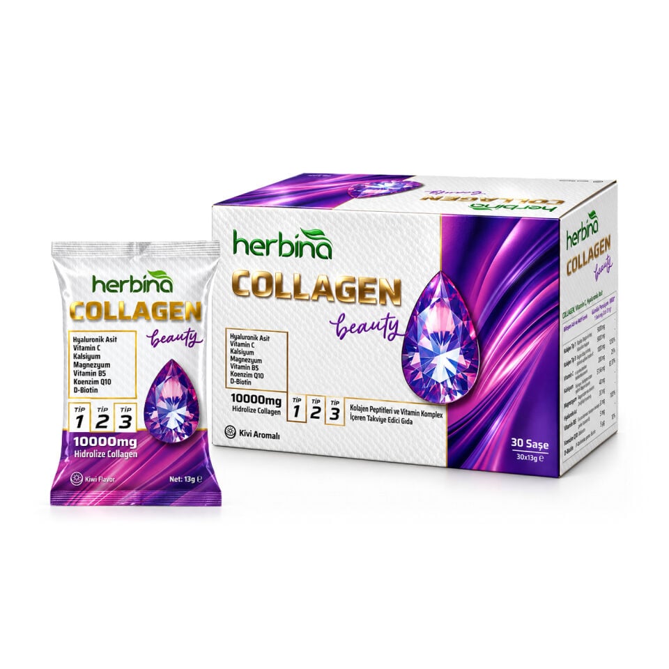 Herbina COLLAGEN Beauty kutu ve saşe