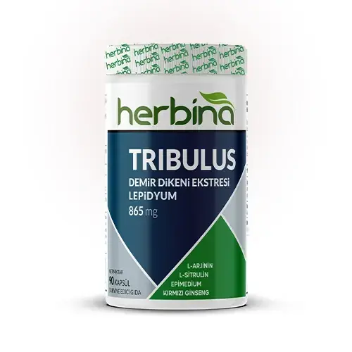 Herbina Tribulus ürün ambalajı