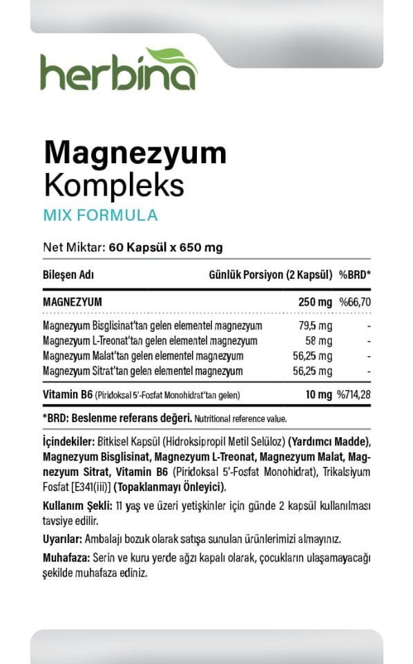 Magnezyum Kompleks