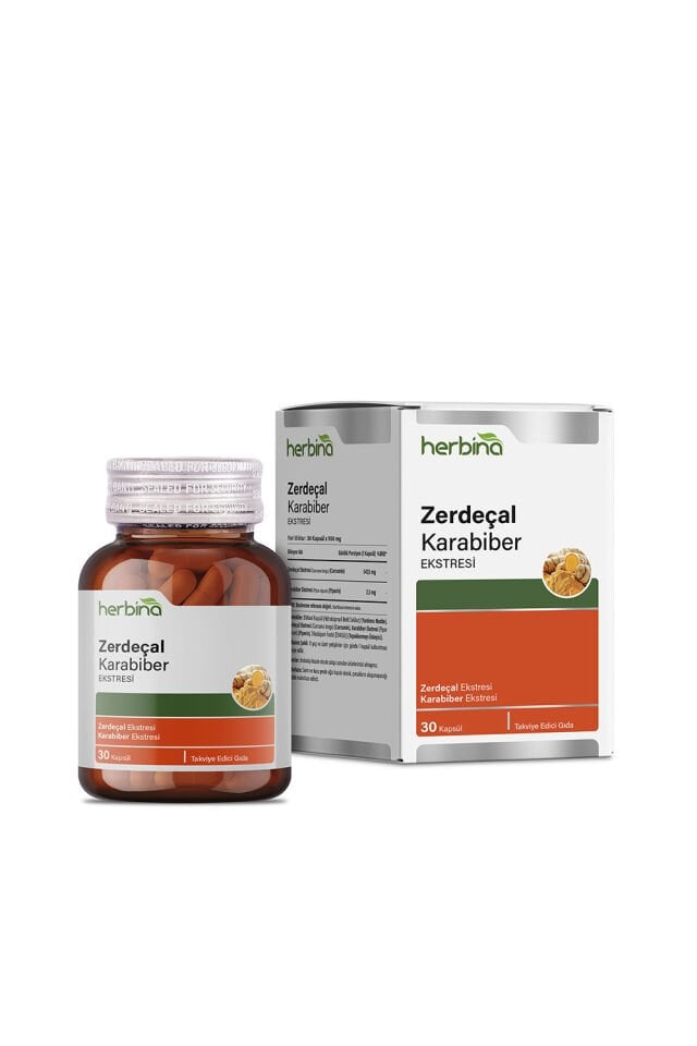 Zerdeçal Karabiber Ekstresi 30 Kapsül