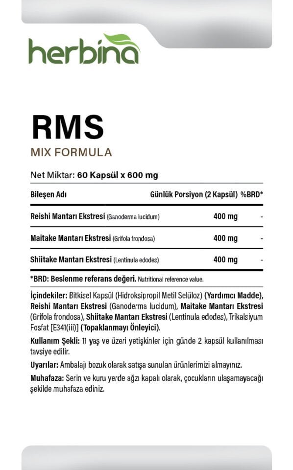 Rms Mix Formula