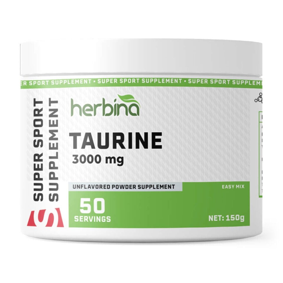 Herbina Taurin toz ürün kutusu