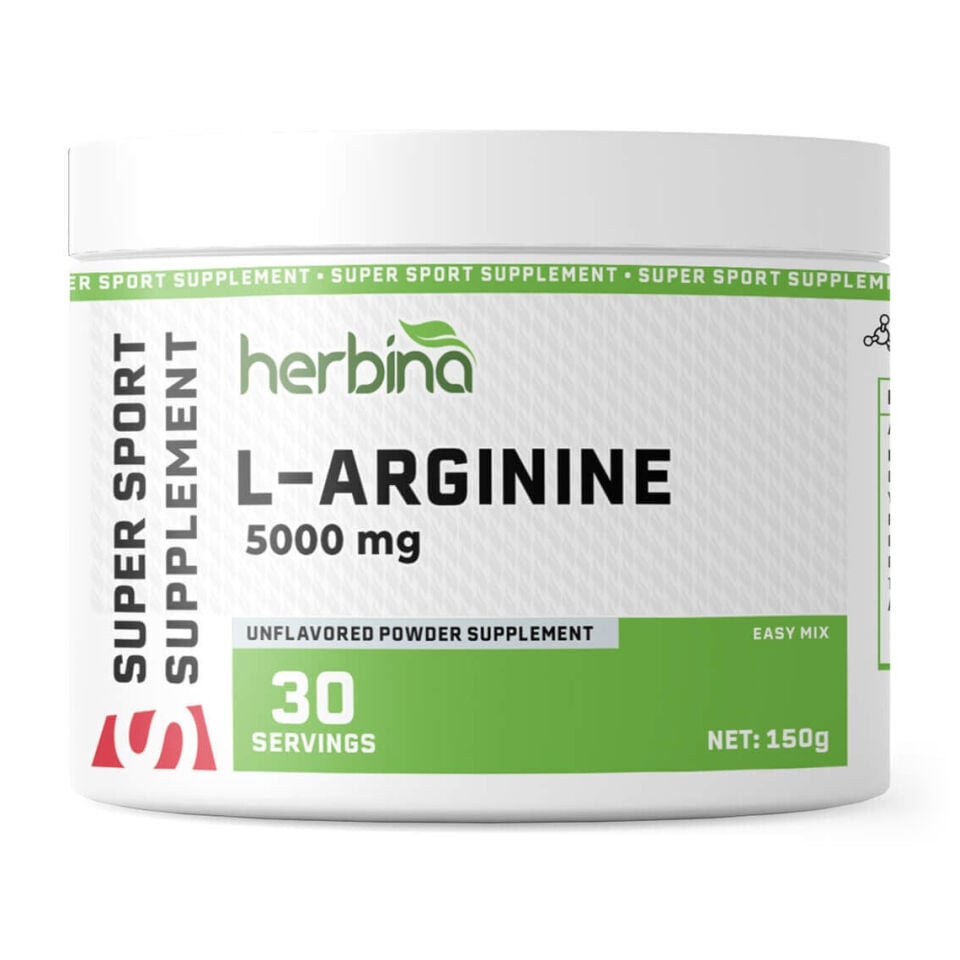 Herbina L-Arjinin toz ürün kutusu